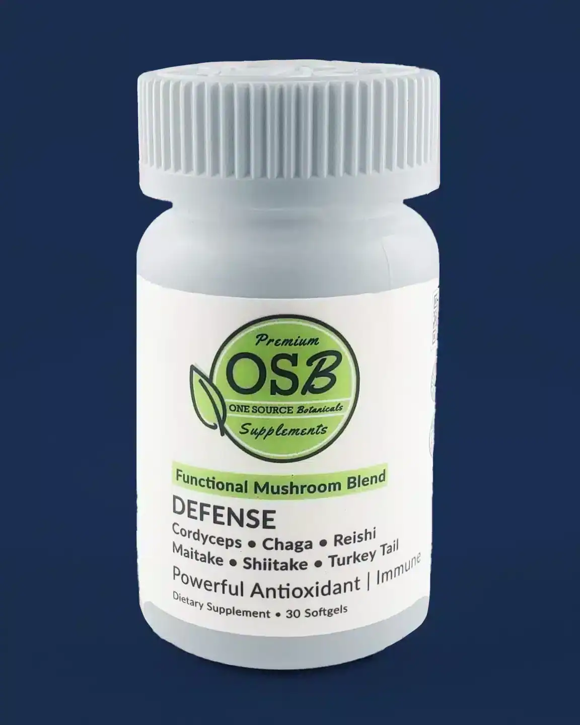 One Source Botanicals Defense Blend Mushroom Extract Capsules